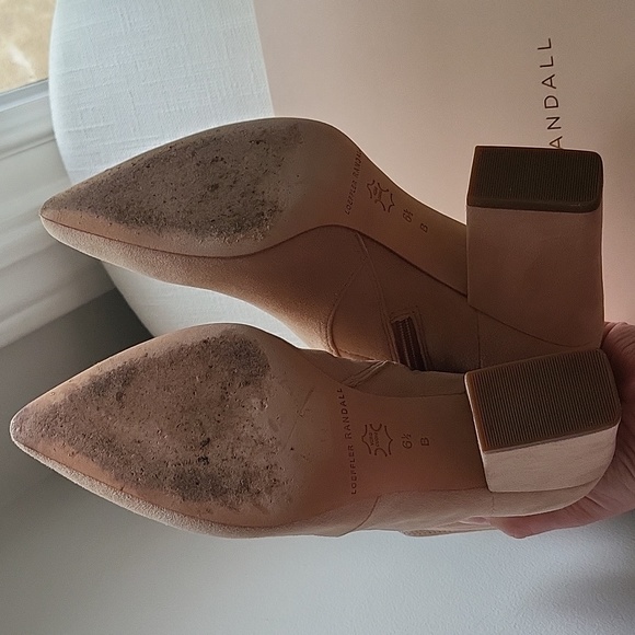 Loeffler Randall Isla beige suede booties - Picture 9 of 13